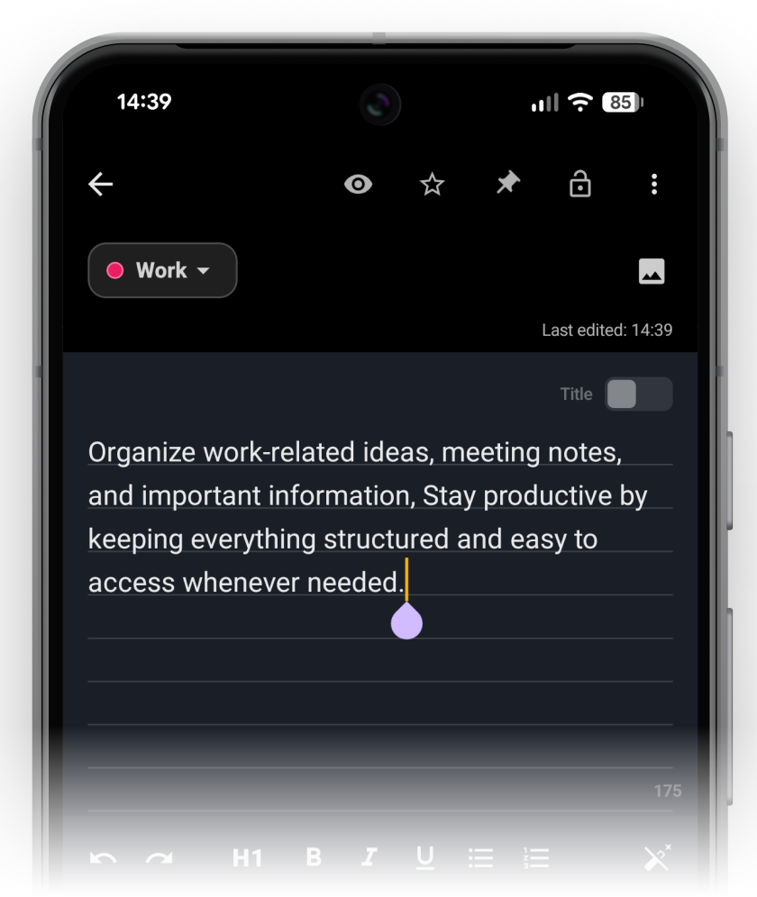 NoteNow Rich Markdown Editor